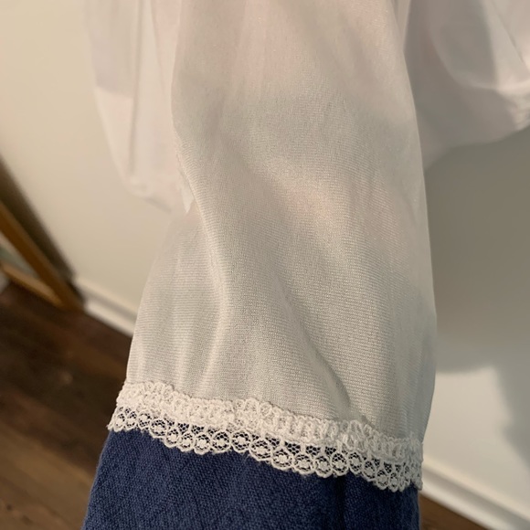 Ladies Shadow Line White Full Slip Lace Trim
Nightgown Negligee Size: 42 26” - Picture 3 of 13